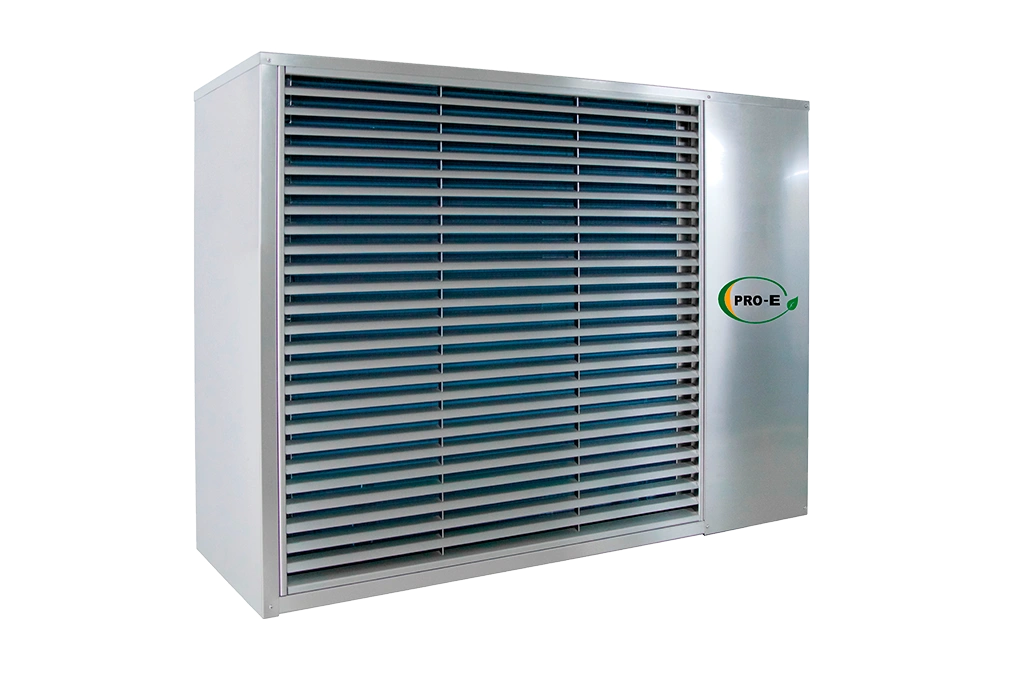 Equipo de aerotermia Pro-e en instalación real